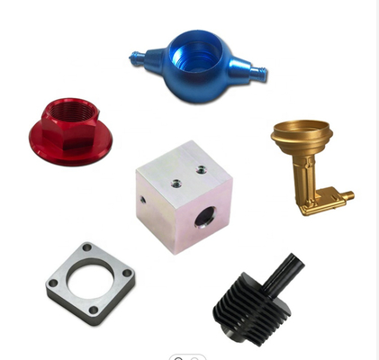 Custom Made Precision Machined Components โลหะ Alumium Steel Titanium