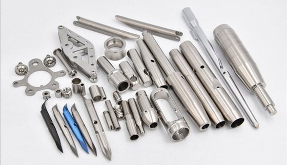 ส่วนประกอบเครื่องจักรกลทางการแพทย์ที่มีความแม่นยำขนาดเล็กกลึง CNC ไทเทเนียม