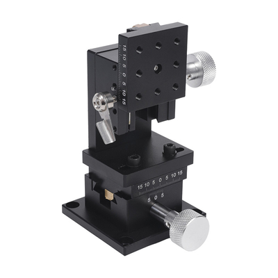 XYZ 10kg Load 200mm Travel Linear Stage ด้วยความขนาน 0.01mm/100mm